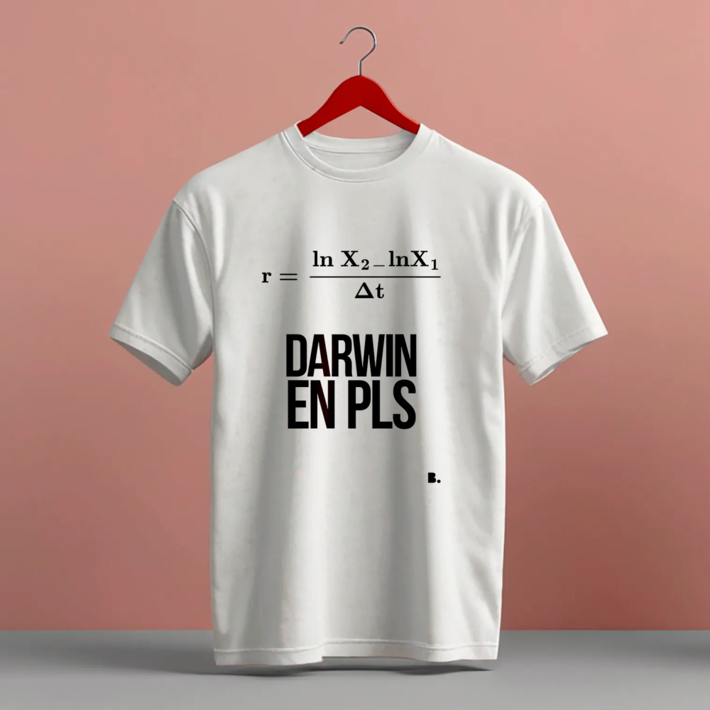 T-shirt - Darwin en PLS - shop b.