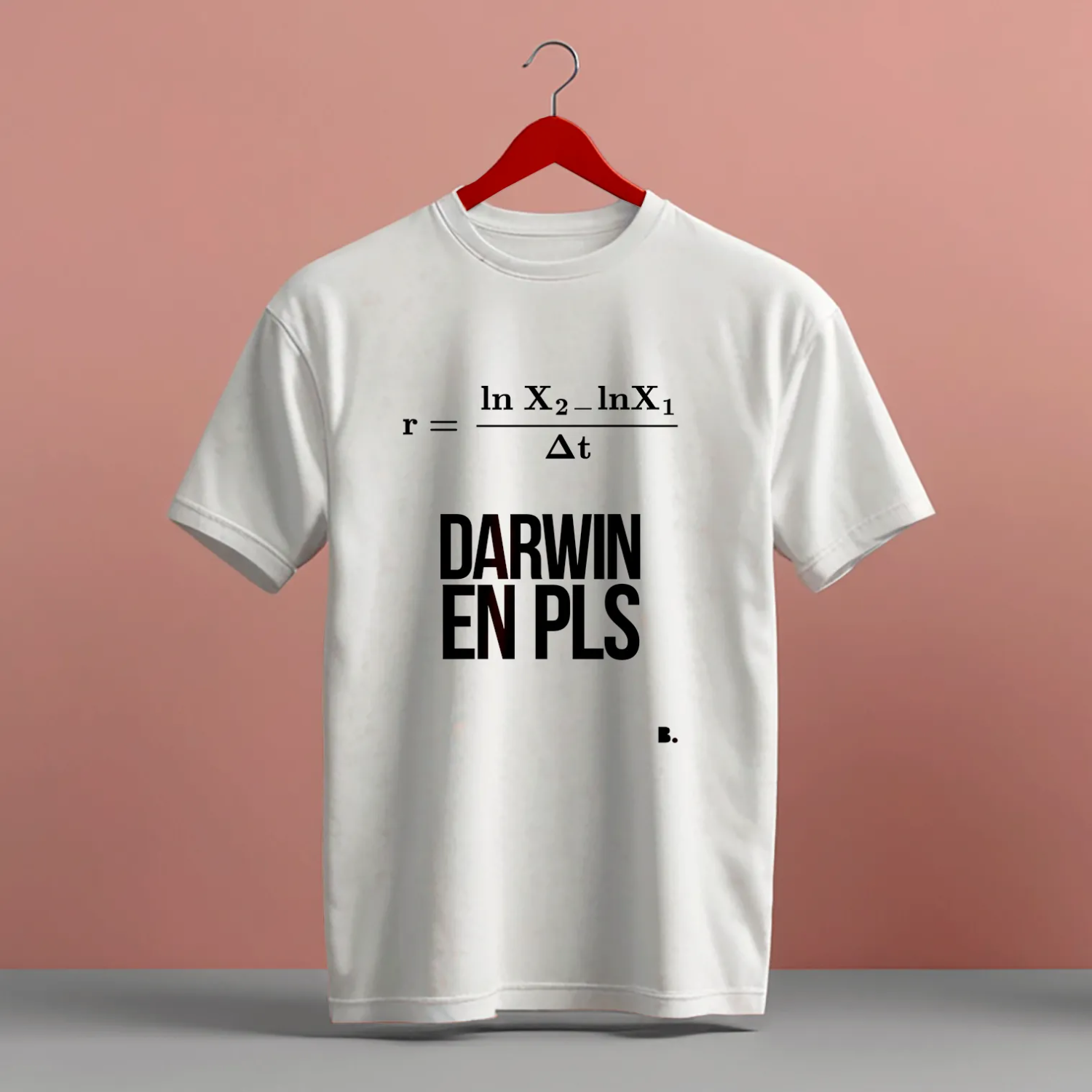 T-shirt - Darwin en PLS - shop b.