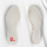 Dessous de chaussure – vue de dessus