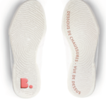 Dessous de chaussure – vue de dessus