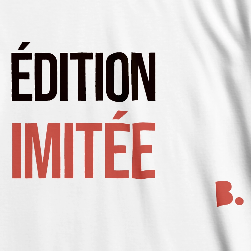 Affiche Édition imitée