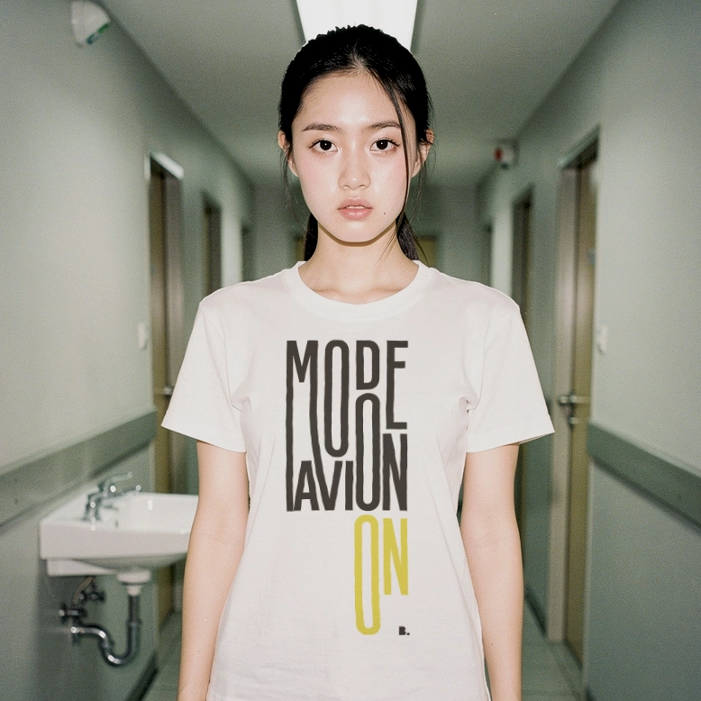 T-shirt Mode avion - shop b.