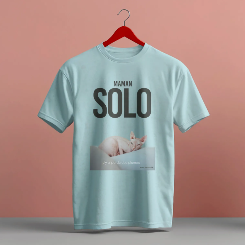 T-shirt - Maman solo - shop b.