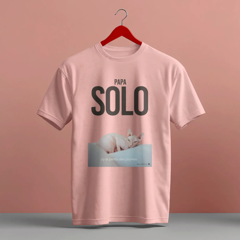 T-shirt - Papa solo - shop b.