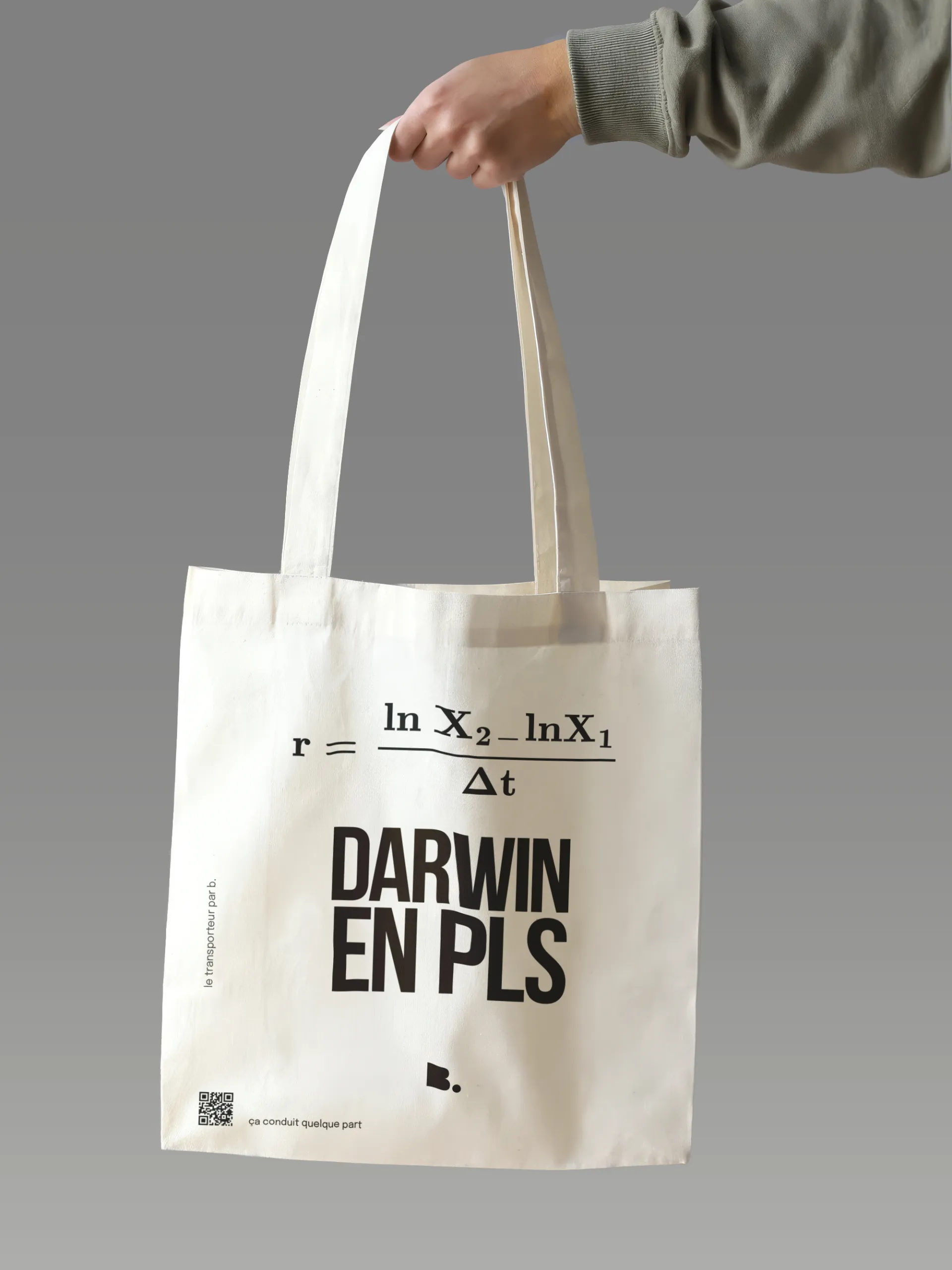 Totebag Darwin en PLS - shop b.