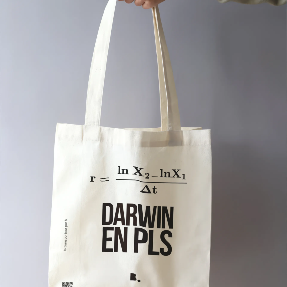Darwin en PLS - Tote bag série limitée