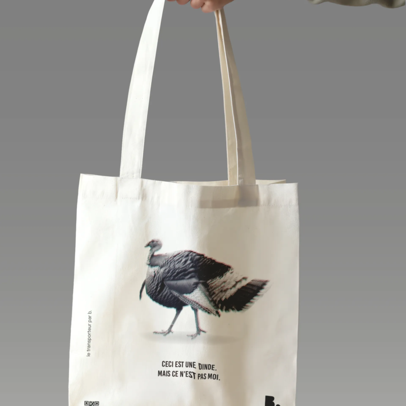 TRISTAN2-dinde Ceci est une dinde - Tote bag série limitée