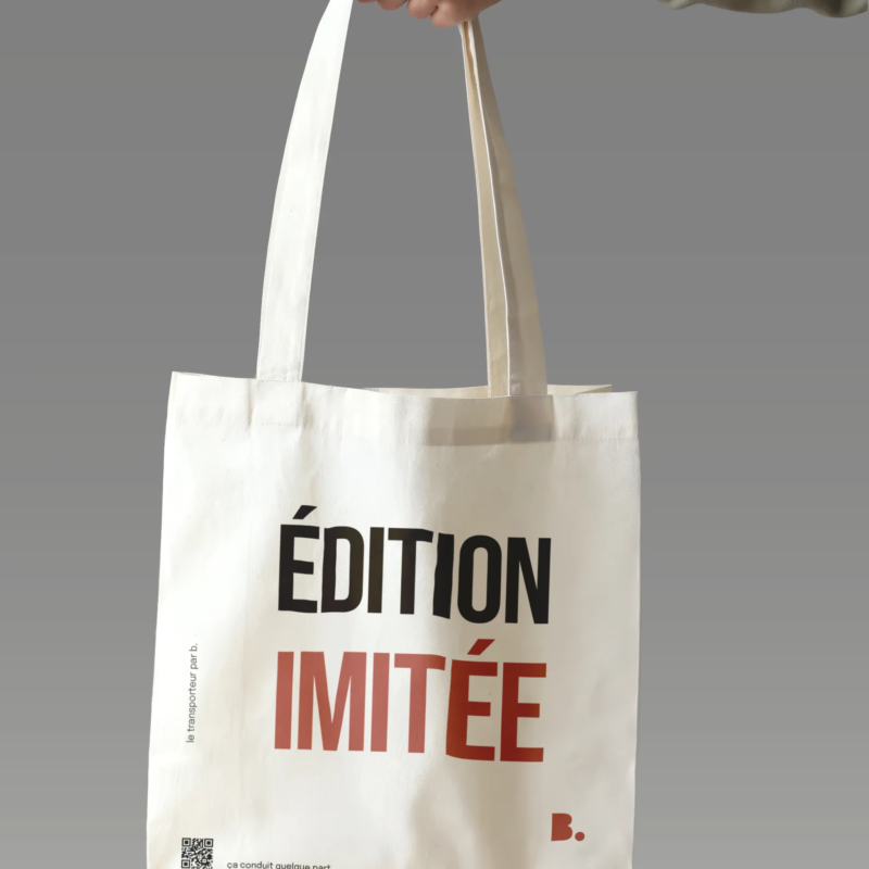 TRISTAN2-dinde Totebag édition imitée - shop b.