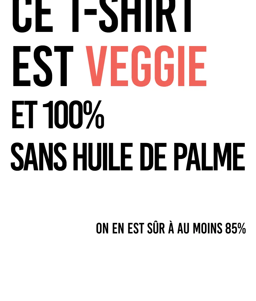 T-shirt Veggie - shop b.