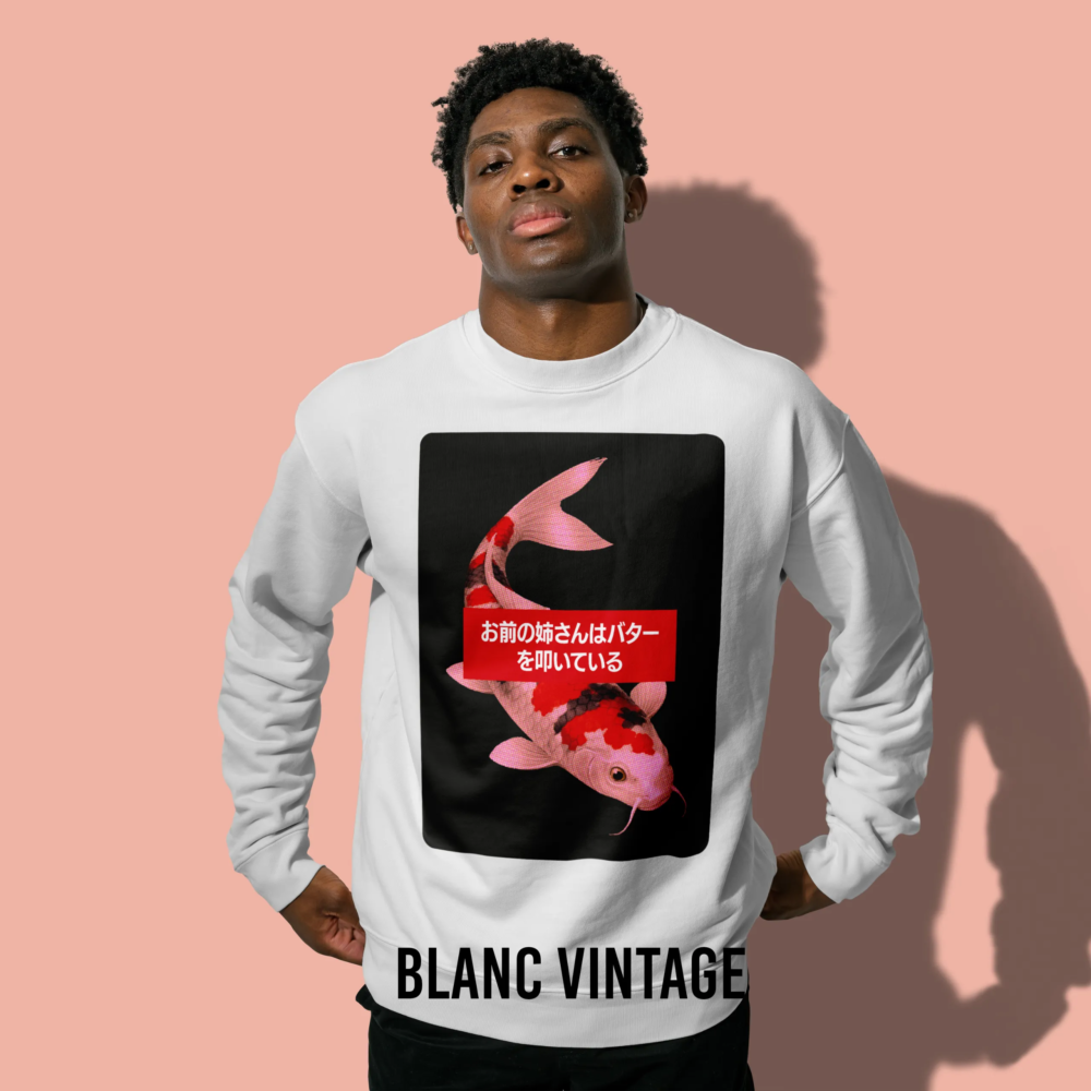 Sweatshirt Carpe koï - shop b.