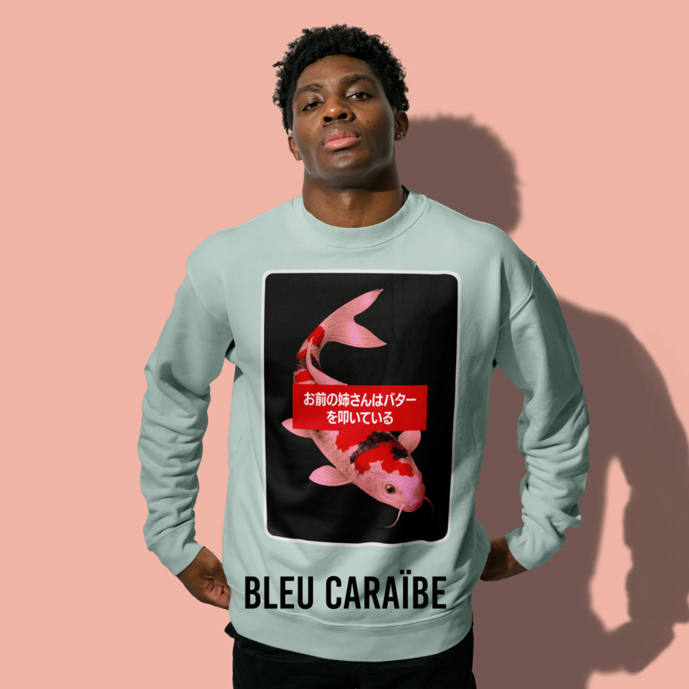 Carpe koï - sweatshirt graphique