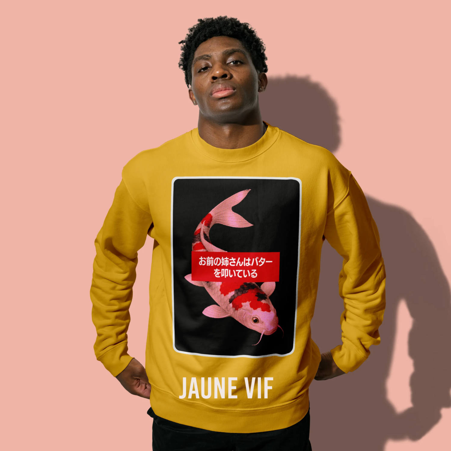Carpe koï - sweatshirt graphique