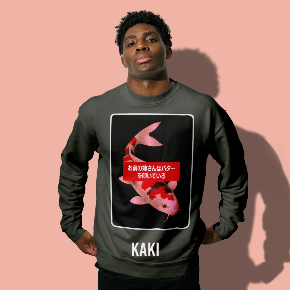 Carpe koï - sweatshirt graphique