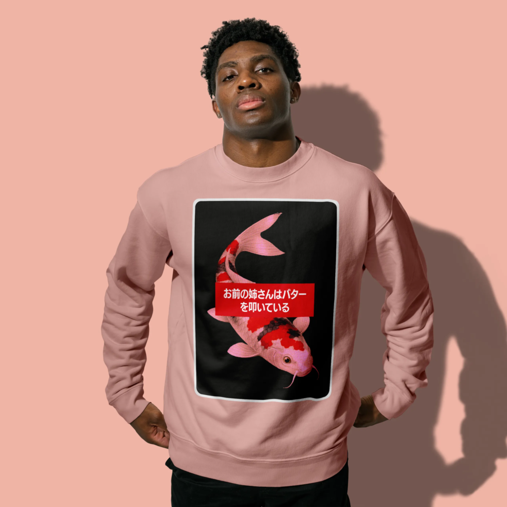 Carpe koï - sweatshirt graphique