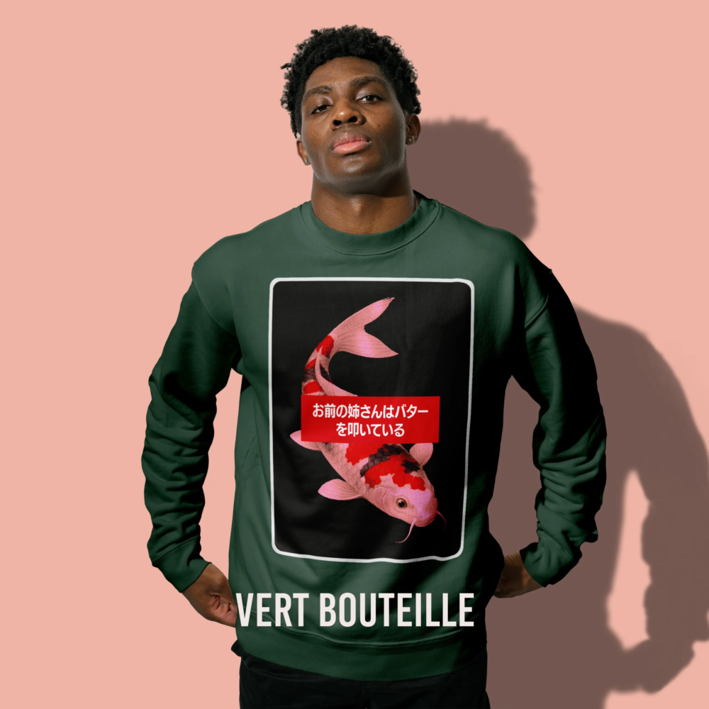 Carpe koï - sweatshirt graphique