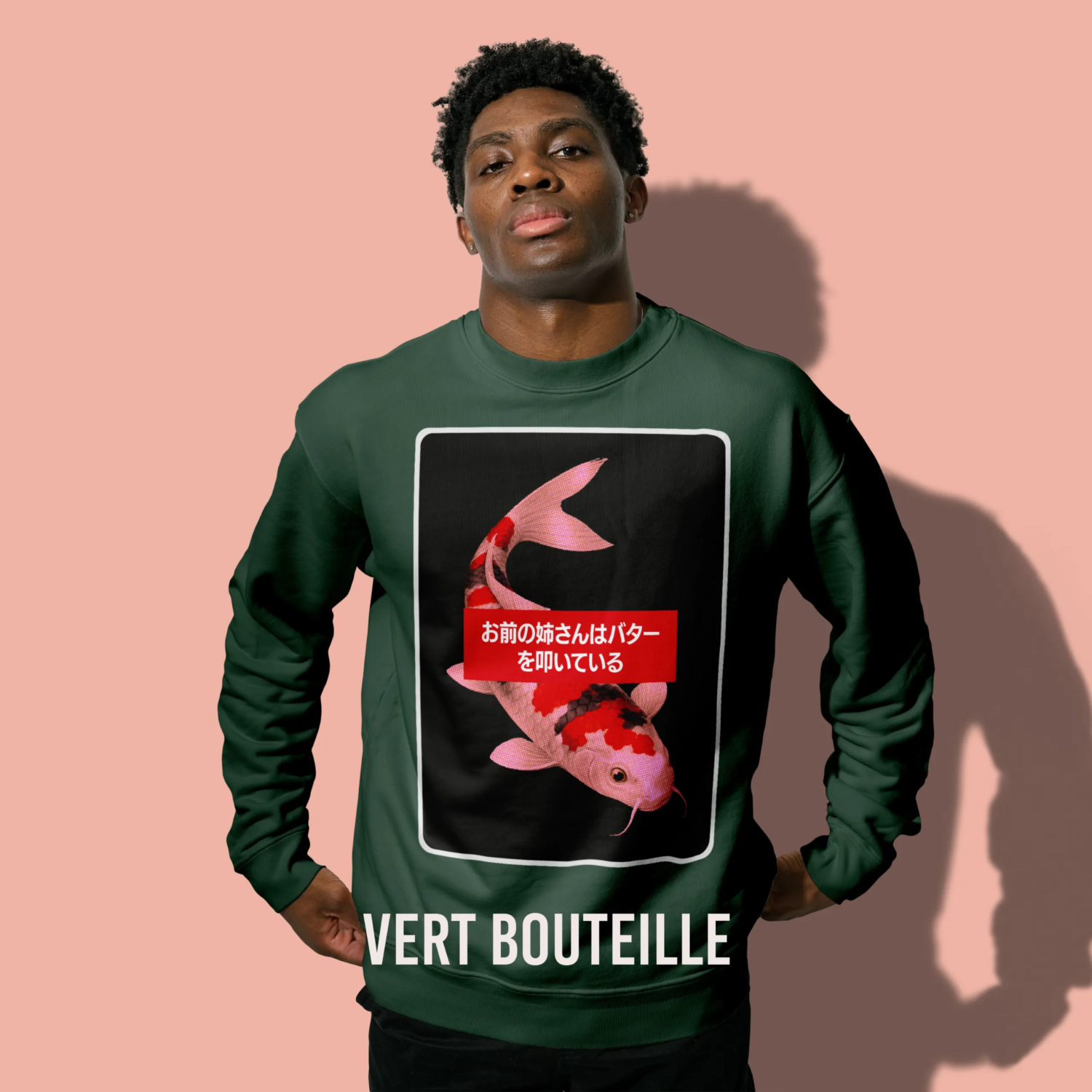 Carpe koï - sweatshirt graphique