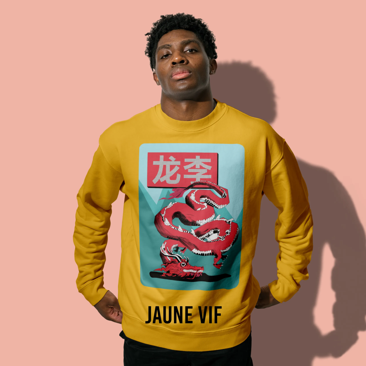 Sweatshirt Dragon - shop b.