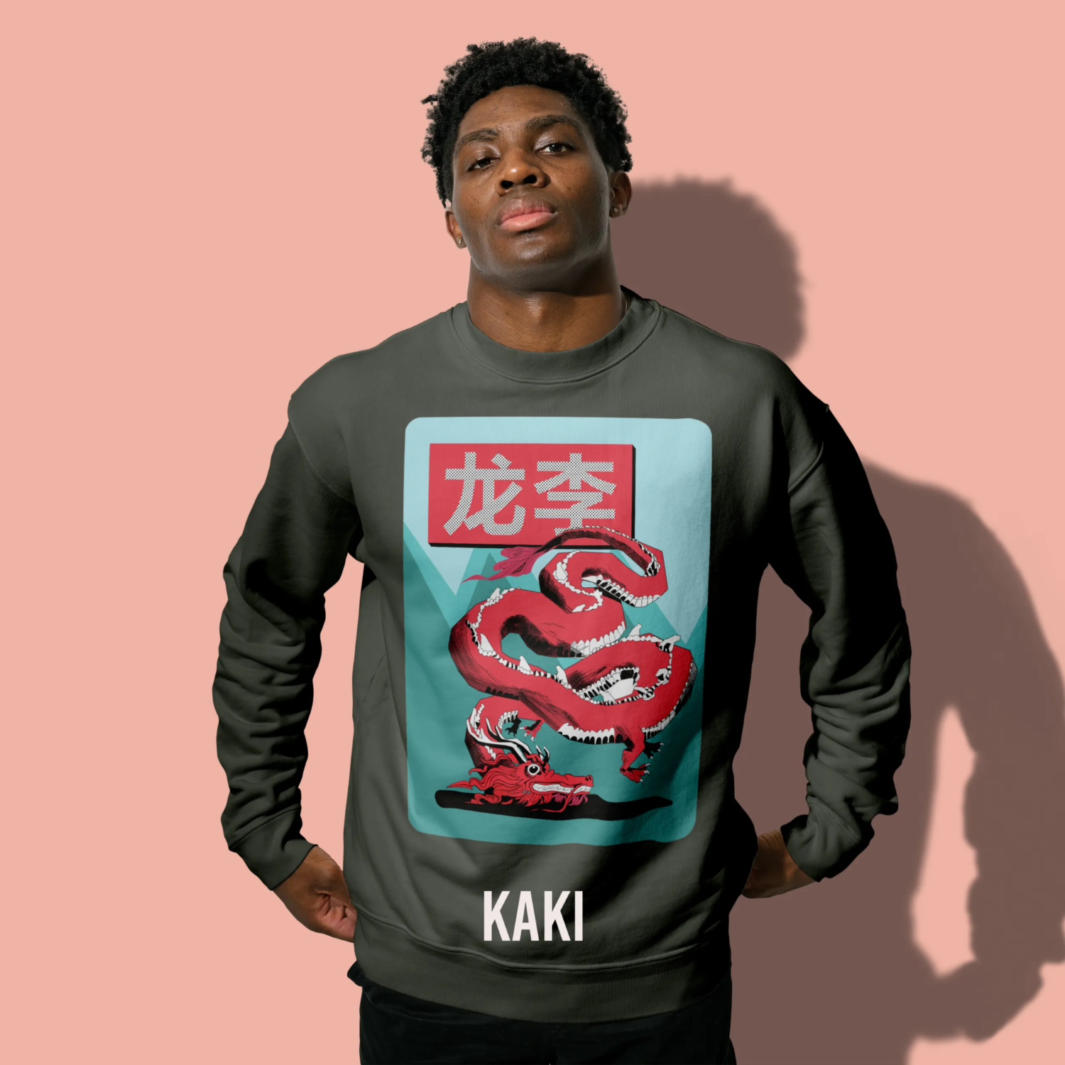 Sweatshirt Dragon - shop b.
