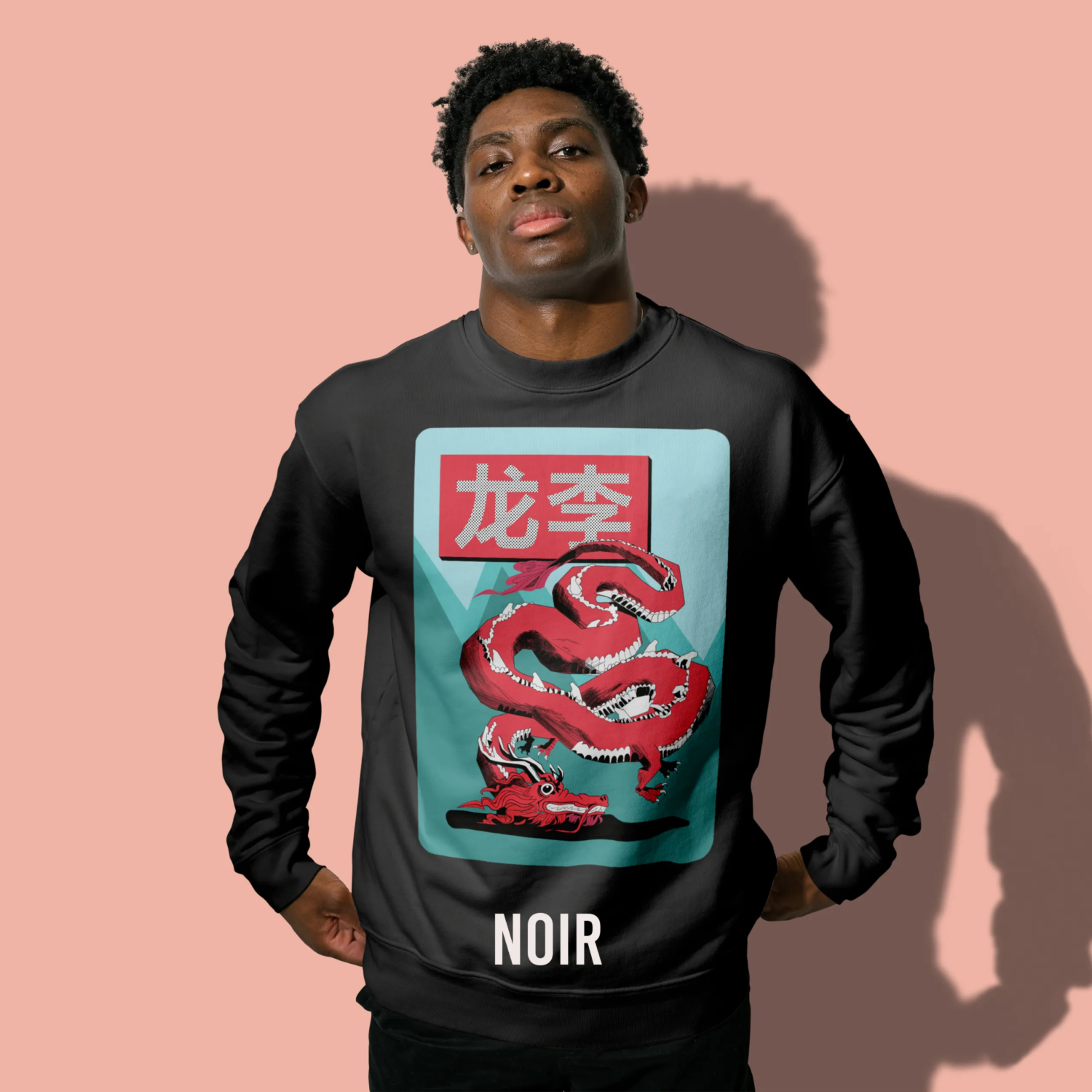 Sweatshirt Dragon - shop b.