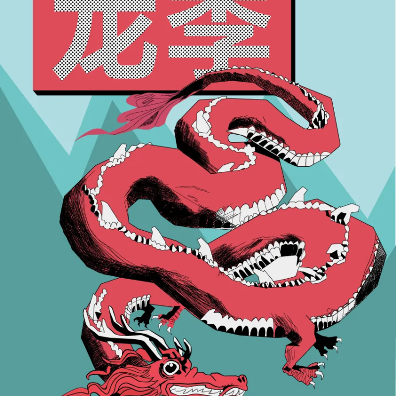 T-shirt Dragon - shop b.